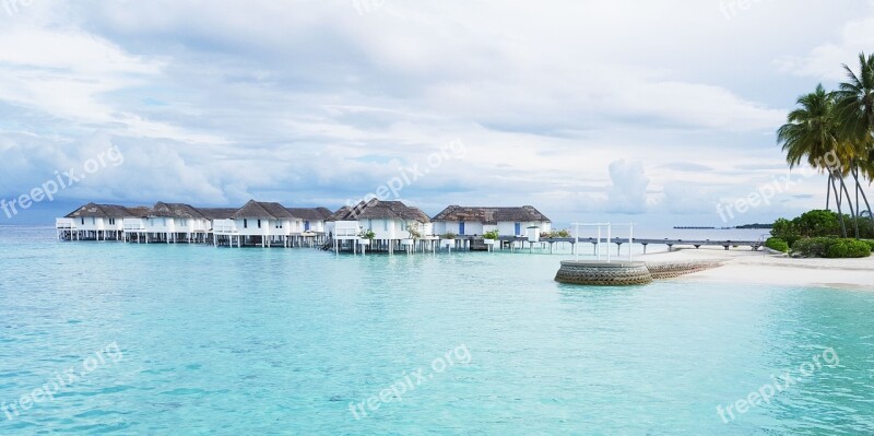 Maldives Honeymoon Sea Beach Sky