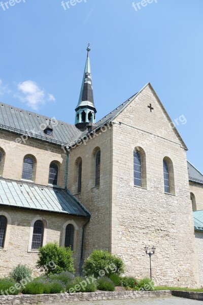 Monastery Huysburg Benedictine Monastery Old Historically