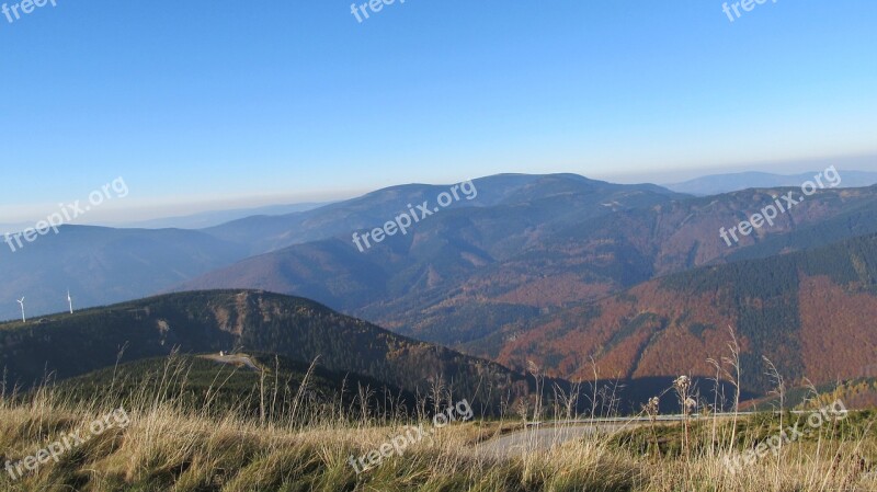 Mountains Landscape Nature Sky Forest