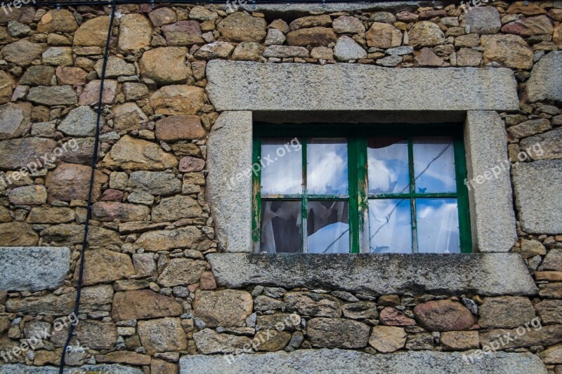 Window Stone Wall Architecture Stone House