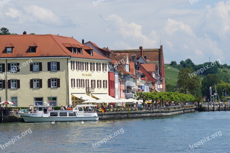 Meersburg Lake Promenade Lake Constance Untersee Free Photos