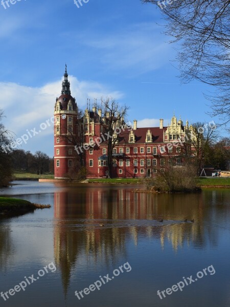 Castle Muskau Park Bad Muskau Architecture