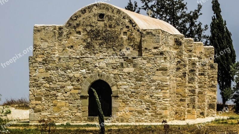 Cyprus Tersefanou Church Old Orthodox