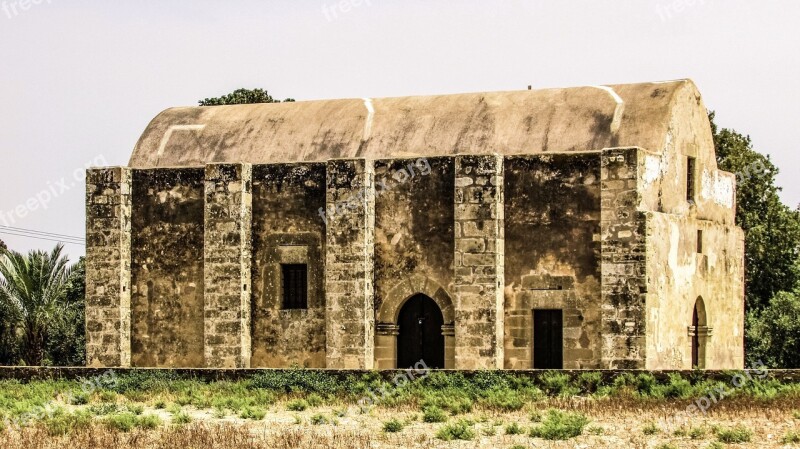 Cyprus Tersefanou Ayios Andronikos Church Old