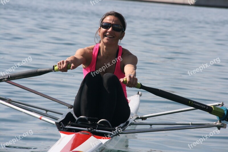 Rowing Bogar Women Sport Canoe