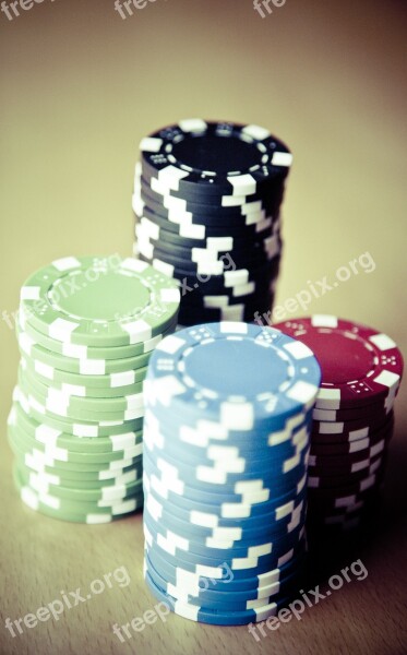 Poker Chips Gambling Casino Profit