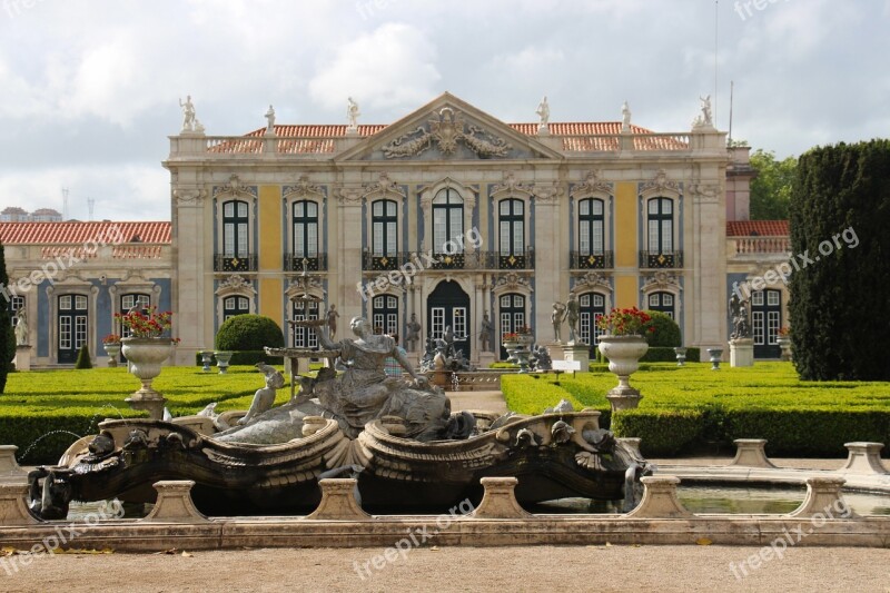 Architecture Monument Portugal Queluz Lisbon