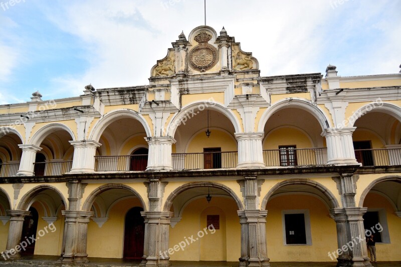 Antigua Guatemala Ruins Guatemala Relic Old Building