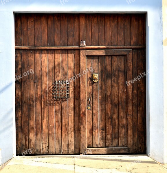 Door Wood Wooden Door Texture Closed