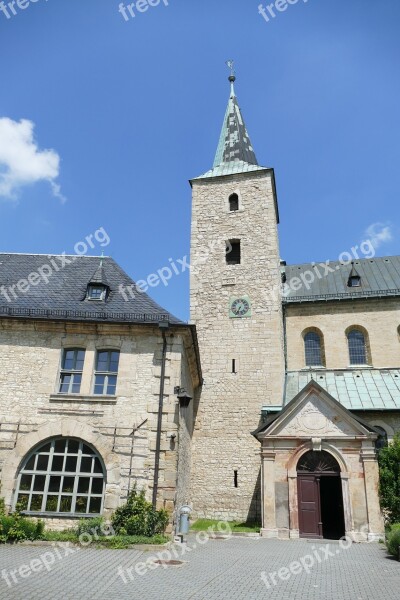 Monastery Huysburg Benedictine Monastery Old Historically