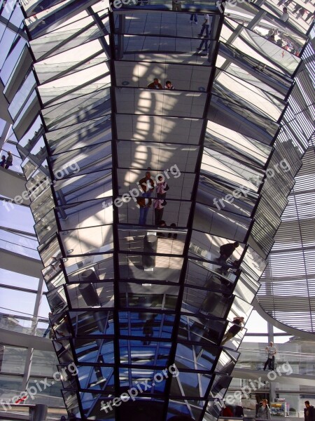 Berlin Reichstag Dome Glass Dome Architecture