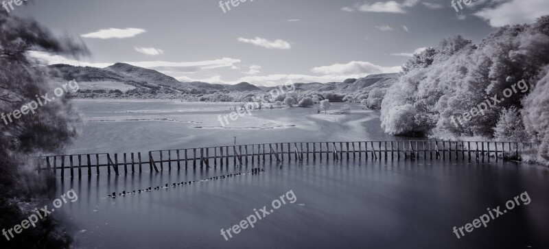 Infrared Infra Red Landscape Scotland