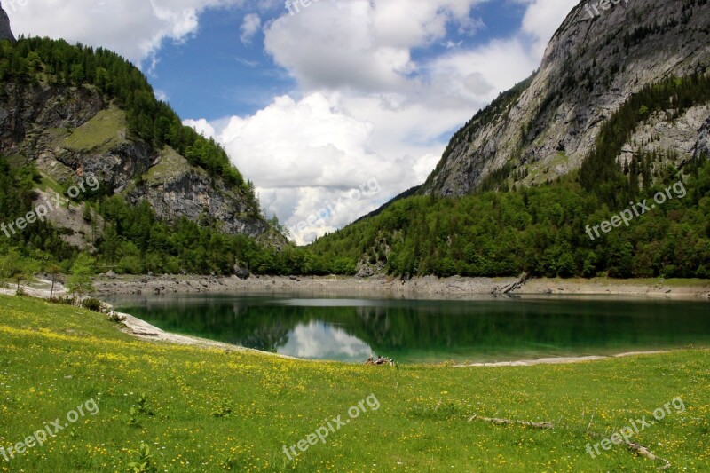 Mountains Lake Hiking Alpine Sky