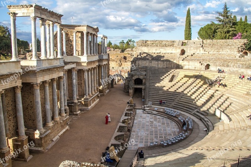 Theatre Hispania Merida Spain Extremadura