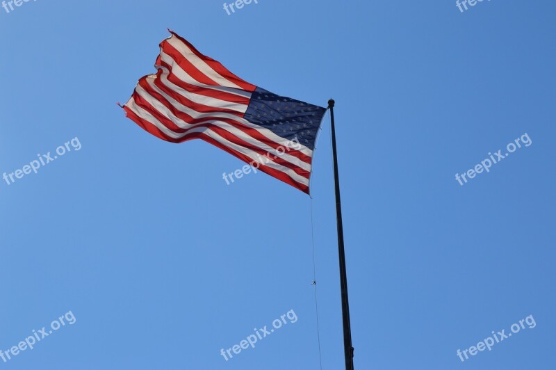 Flag Usa States United Free Photos