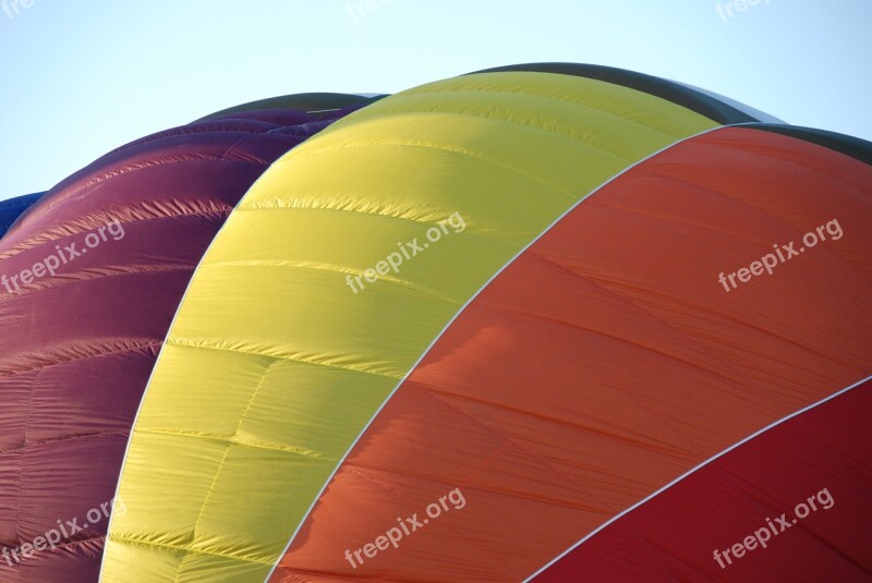 Balloon Textile Purple Yellow Orange