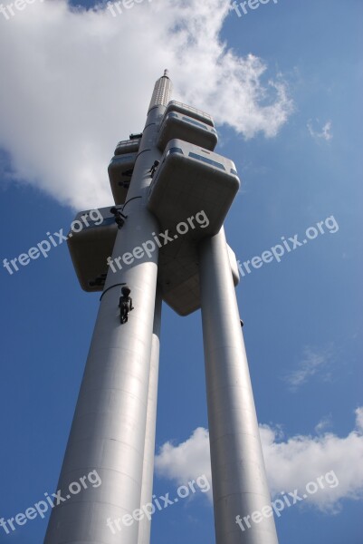 Prague Tower Tv Television Tower Baby