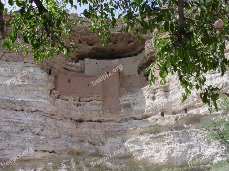 Montezuma's Castle National Monuments Arizona National Indian