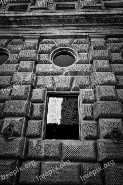 Wall Blocks Stone Window Chunky