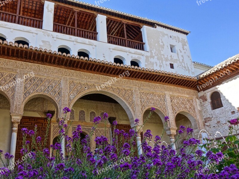 Alhambra Arches Moorish Decoration Plasterwork