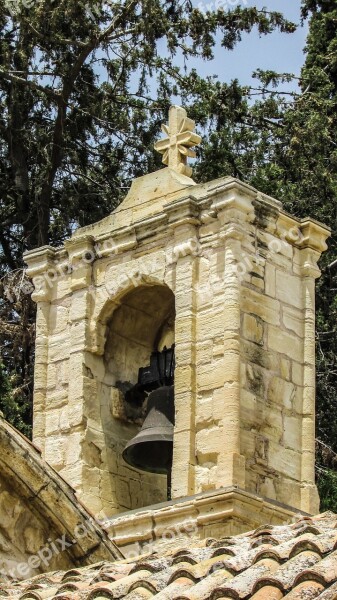 Cyprus Tersefanou Church Old Stone Built