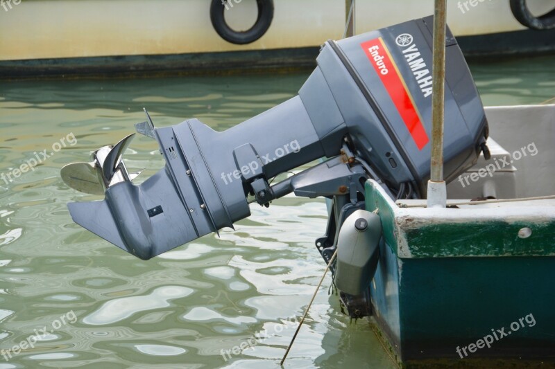 Outboard Boat Motor Motorboat Engine