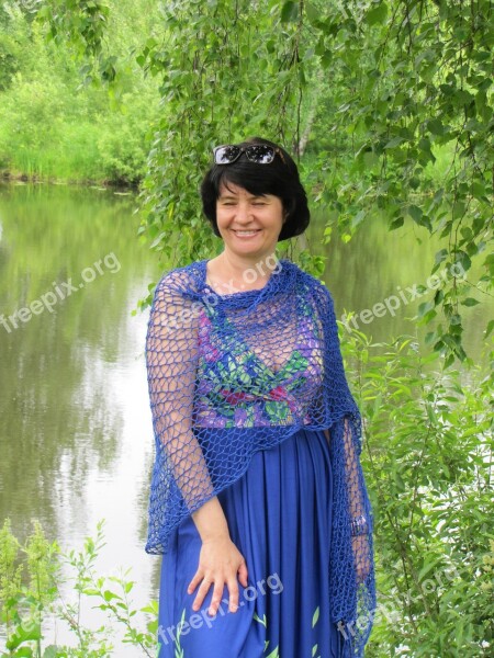 Woman Nature Stroll Summer Girl