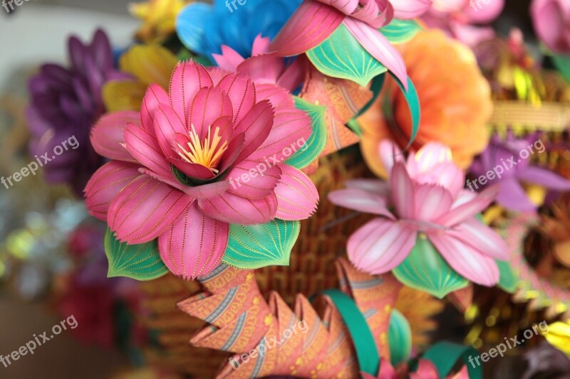 Taiwan Paper 藝 Tradition Paper Flowers East Side