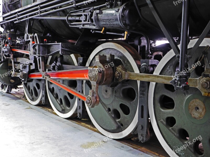 Steam Locomotive Drive Chassis Drive Rod Connecting Rods