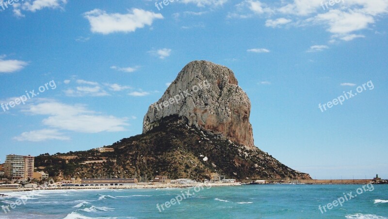 Sea Calp Spain Travel Vacation