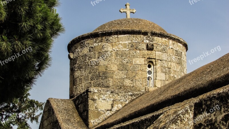 Cyprus Paralimni Ayia Anna Church Medieval