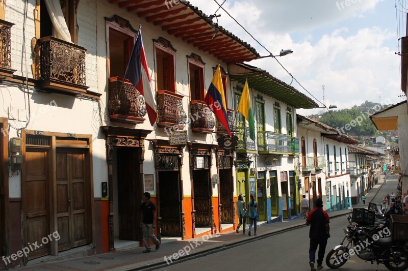 Salamina Village Coffee Region Colombia