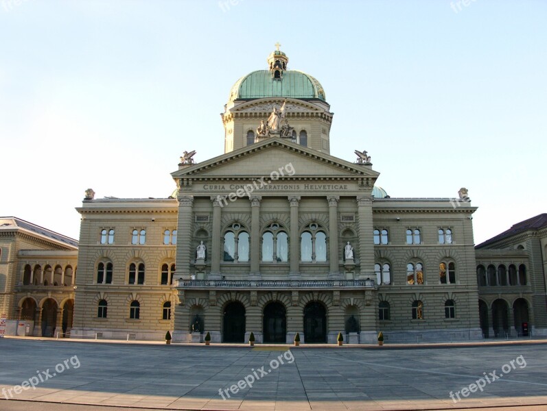 Bundeshaus Bern Parliament Switzerland Confederation