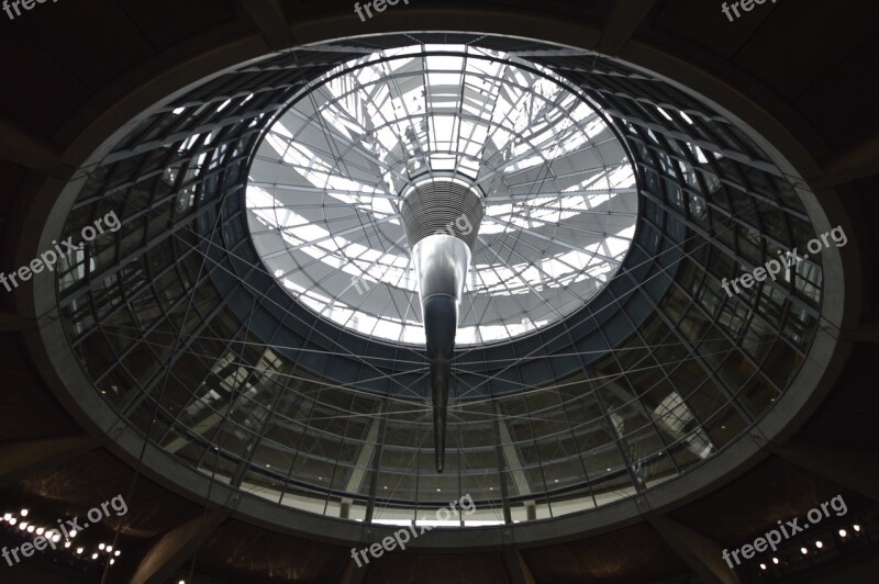 Bundestag Dome Light Metal Ventilation