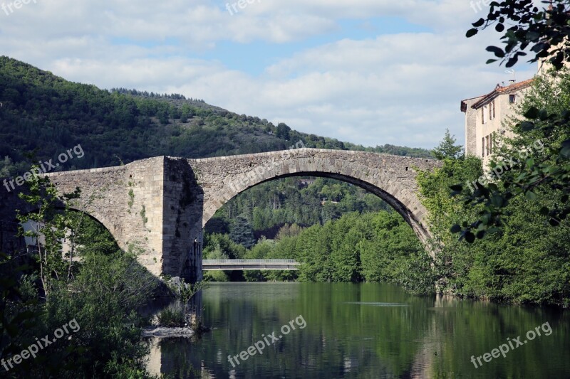 Cévennes Bridge Arre A Historical Monument The Vigan