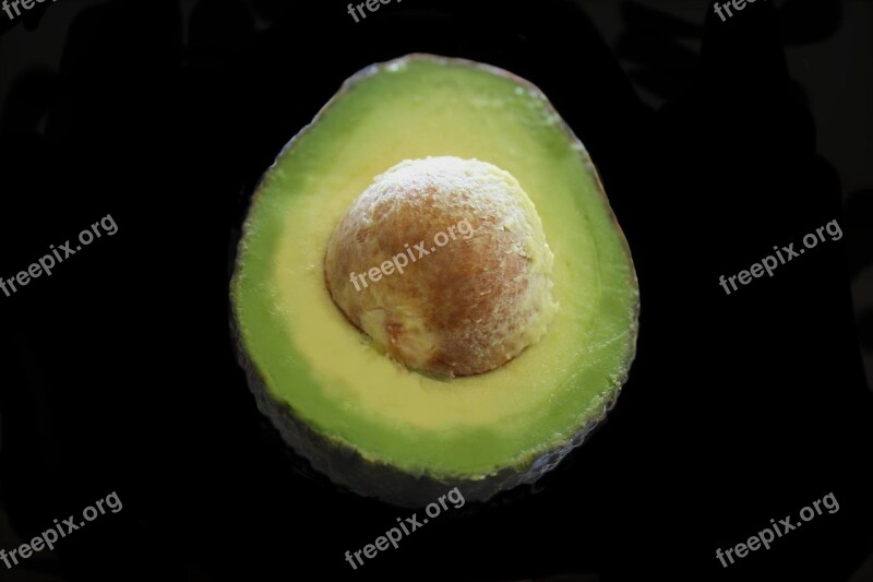 Avocado Fruit Green Isolated Food