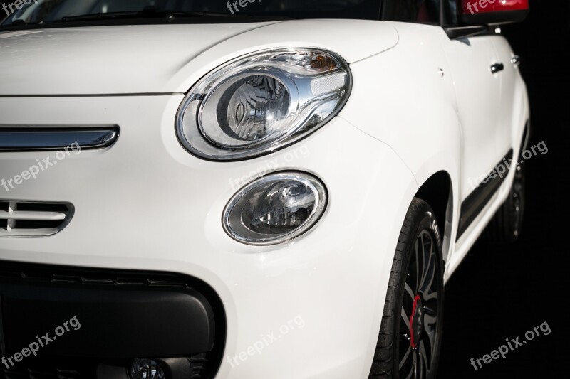 Auto Spotlight Lamp Car Headlights Fiat