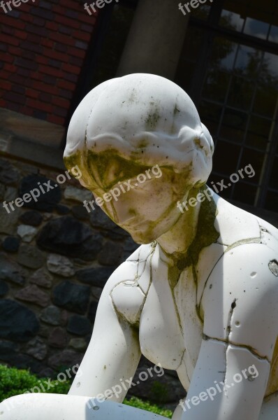 Statuary Granite Stone Women Statue