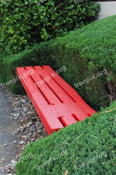 Park Bench Wooden Bench Sitting Bench Park Relaxation