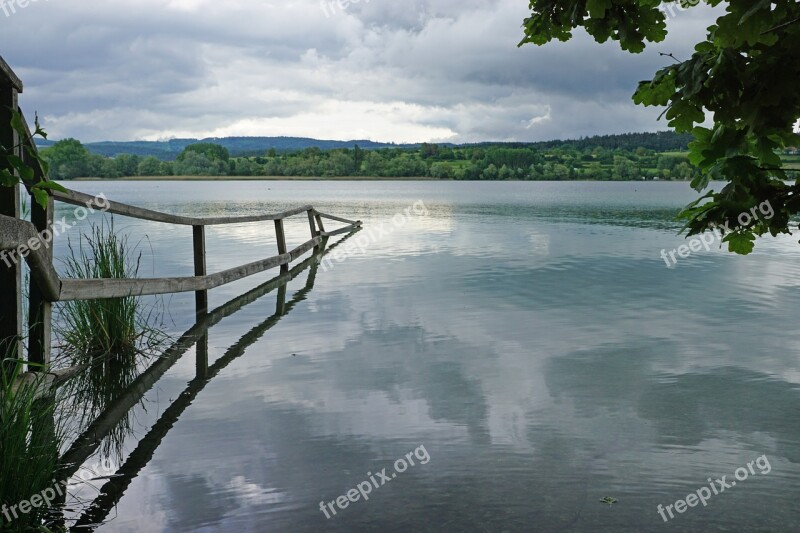 Untersee Zellersee Lake Constance Peninsula Mettnau Radolfzell