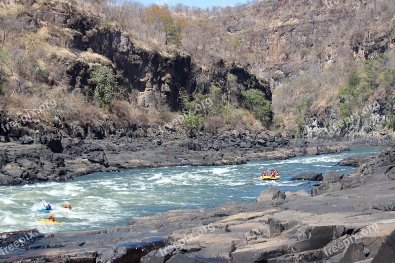 Zambezi Rafting Africa Victoria Falls