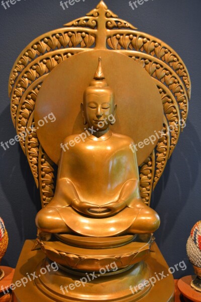 Buddha Sculpture Statue Buddhism Religion