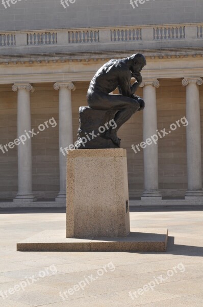 The Thinker Rodin Museum Thinker Sculpture