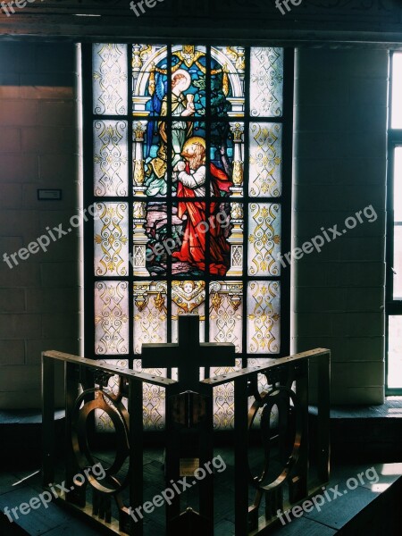 Stained Glass Religion Light Stained Glass Window Stained