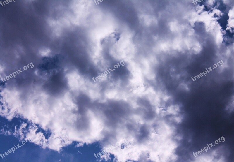 Clouds Cloudy Sky Blue Cloudy Blue Sky Clouds