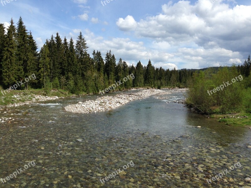 Mountains Tatry River Protein Landscape