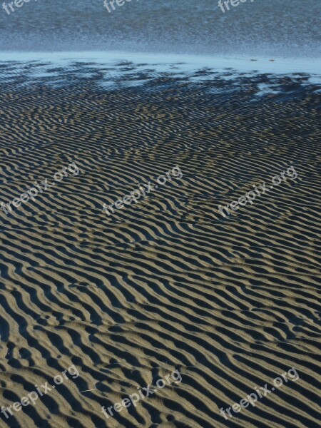 Beach Water Beach Sea Water Routes Surface