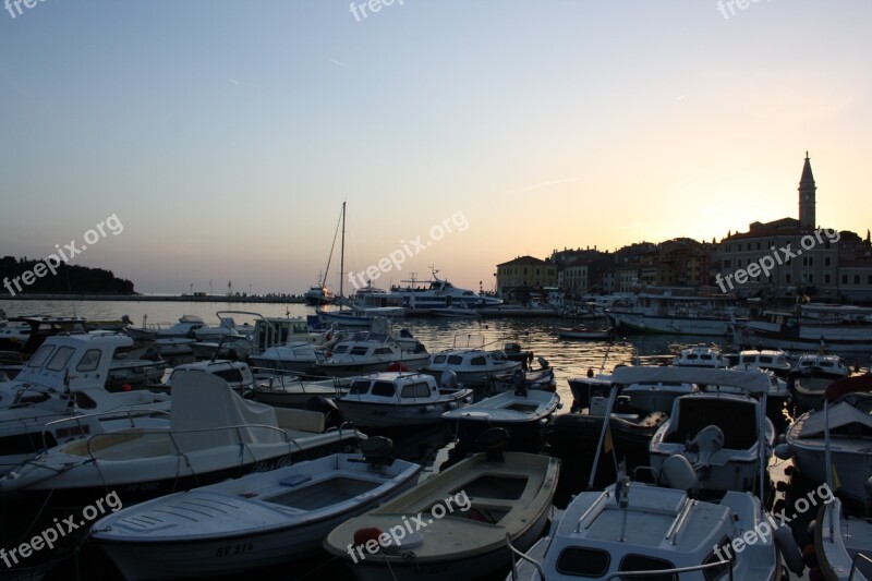 Rovinj Seaside Sea Coast Summer