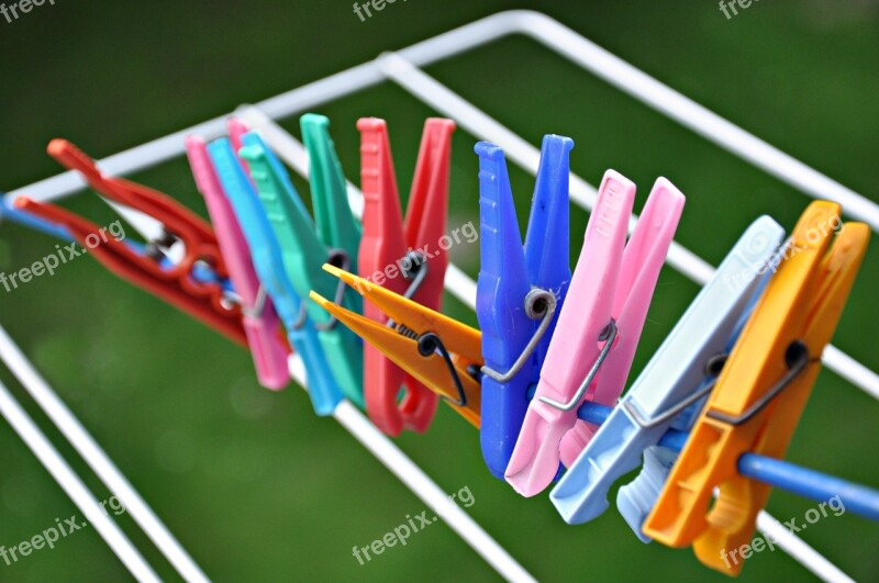 Clothes Peg Rack Drying Rack Drying Laundry