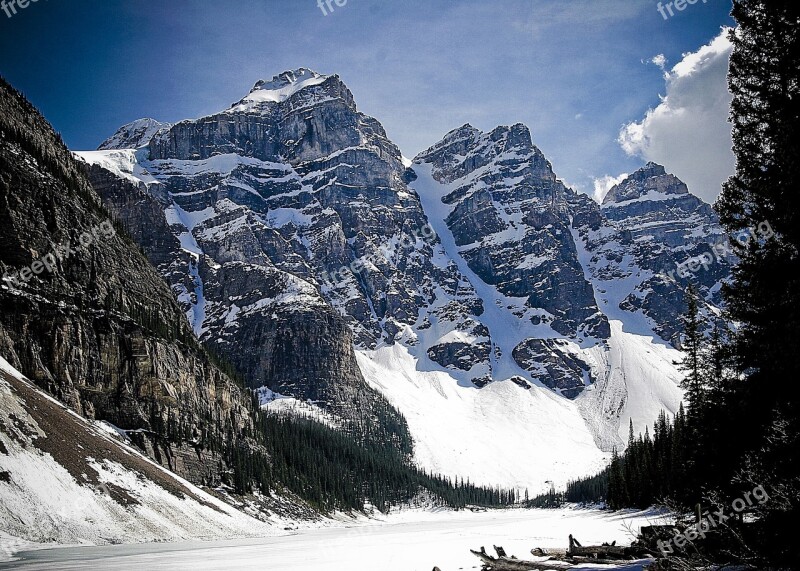 Mountains Nature Rockies Landscape Mountain Top